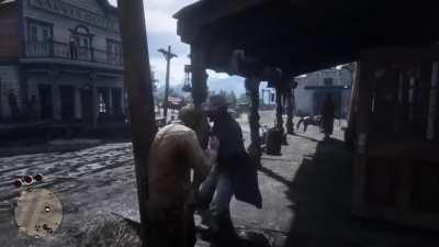 Arthur been takin karate classes.