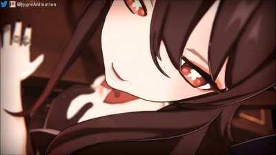 Hu Tao bending over POV (JygreAnimation) [Genshin Impact]