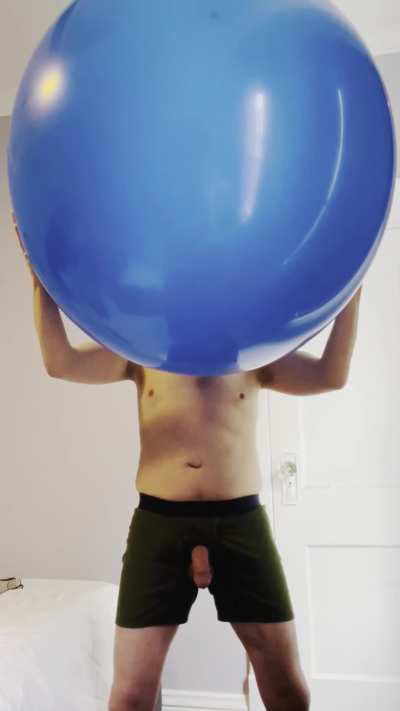 Edging & Cumming With My Giant Balloon! 😮