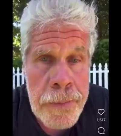 Ron Perlman on the studio exec that wanted the strike to drag on until union members lose their homes:

“There’s a lot of ways to lose your house. You wish that on people, you wish that families starve while you’re making 27-f***ing-million a year.”