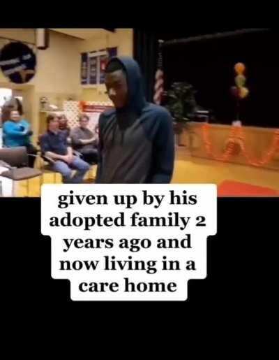 I wonder how traumatizing REHOMING must be to kids