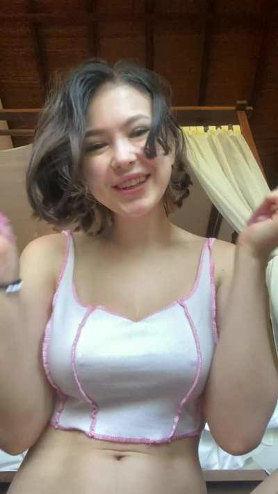 Size of my natural tits surprise u!