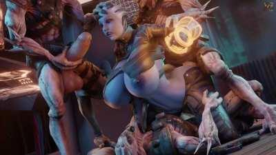 Liara - The Usual Stowaways (DH/Dreamhawk) [Mass Effect]