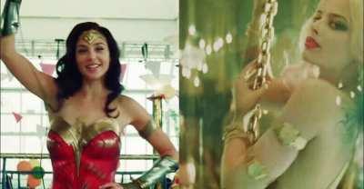 Who would be the hotter ride? Wonder Woman (Gal Gadot) or Harley Quinn (Margot Robbie)