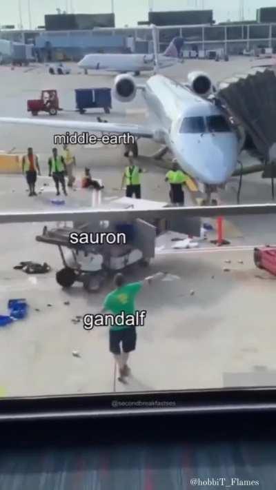 Hobbits save the day