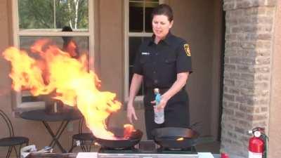 How to Put Out a Grease Fire