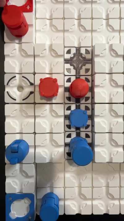 I was inspired by the modular, moddable nature of Hextraction, so I spent all of last year designing my own game in the same vein. Introducing Tactocrat, the 3D strategy game where you control the board by launching marbles and swinging swords!