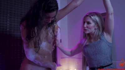 Live-in nanny has developed an attitude. Sometimes the best power play is naked humiliation…