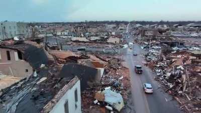 Mayfield Kentucky - More than a memory. Taken after a devastating tornado last night