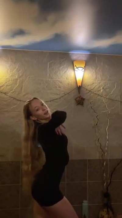 Her tiny little cheeks