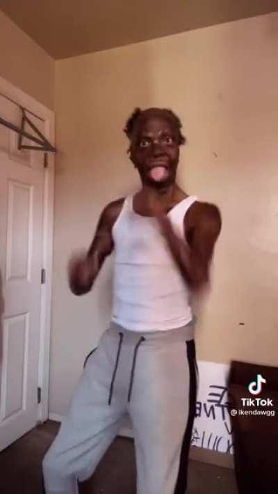 Mega chad doesn't let his appearance get him down