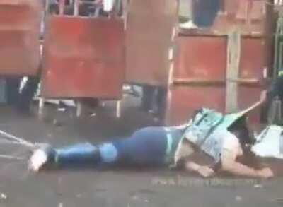 Like I've said the bull always wins. Poor dude. Veg