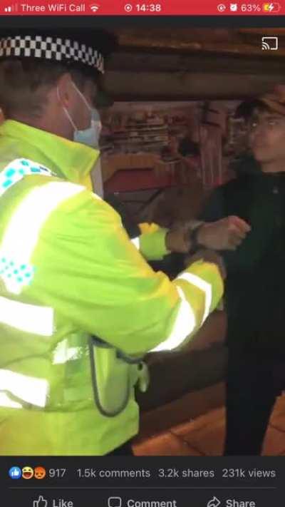 The lovely historic town of York in England, home to delightful locals like this young lad here! (News article in comments)