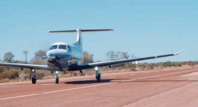 A joint Royal Flying Doctor Service and South Australia Police training exercise landing RFDS and police planes on a remote emergency road strip. Many parts of Australia are beyond the effective/timely reach of helicopters. No cost to patient for any RFDS