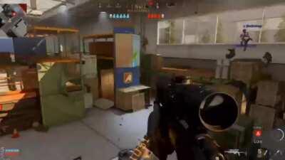 The entire lobby agreed to trick shots only...and it was beautiful...