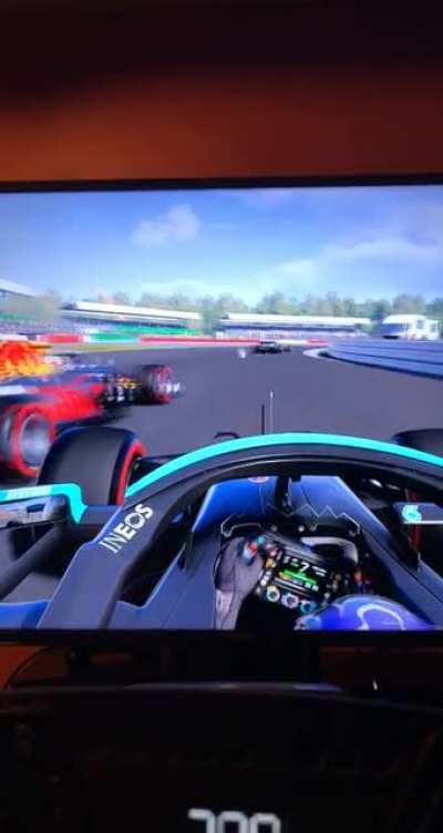 Worked a little better for Lewis in real life