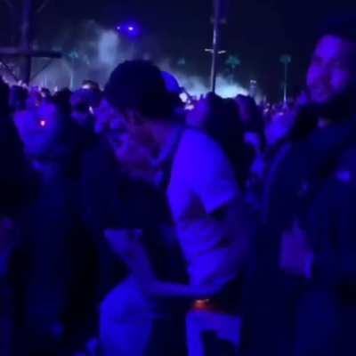 Shawn Mendes and Camila Cabello spotted kissing at Coachella last night!