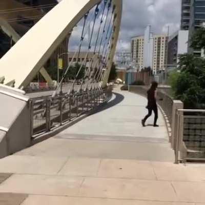 Wcgw doing a bike trick