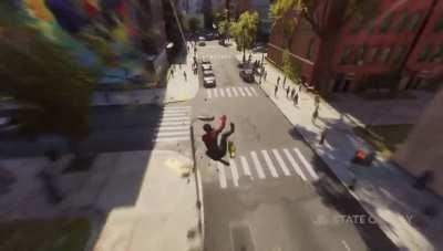 Web swinging is way faster