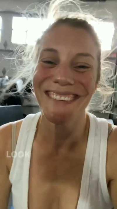 Katee Sackhoff being a tease