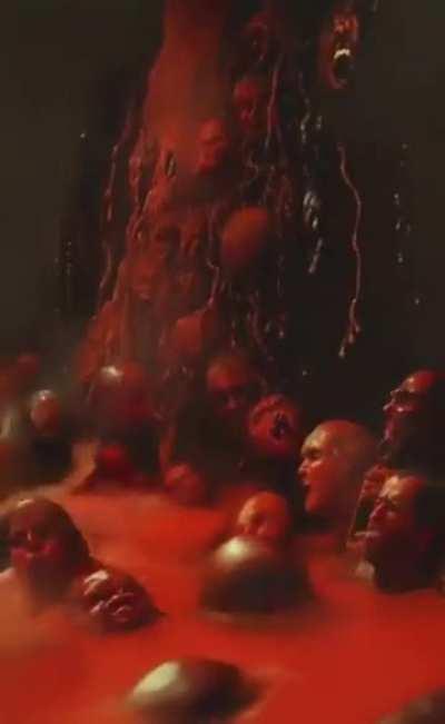 AI generated depiction of hell