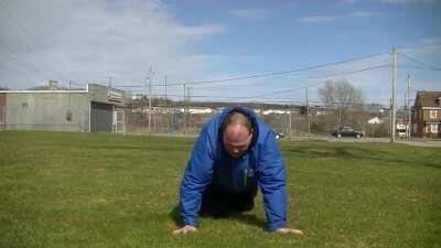 The Guy Acting Like a Cat once Again