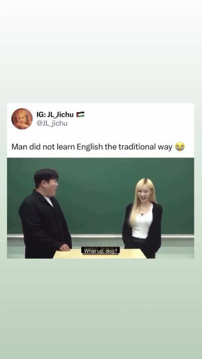 Bro hit her with the hood.