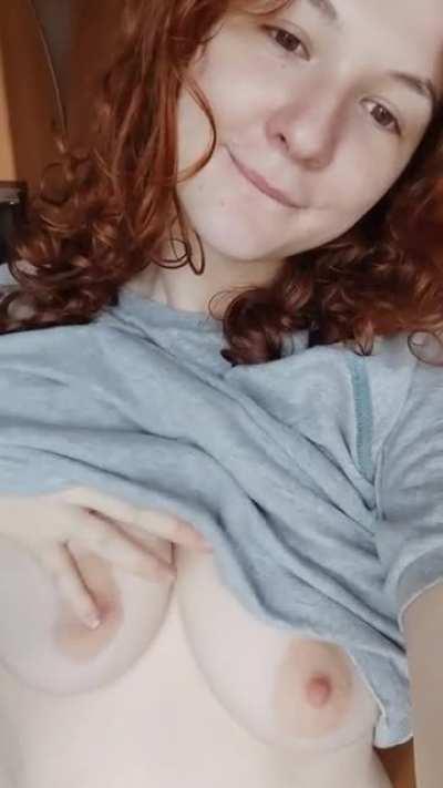 Some boobs for you horny lads