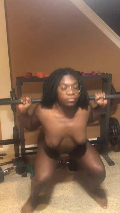 Naked workouts just hit di[f]ferent