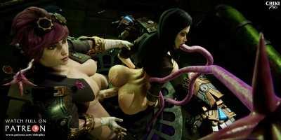 New animation Futa Vi and Caitlyn 5min (Chikipiko)[Arcane]