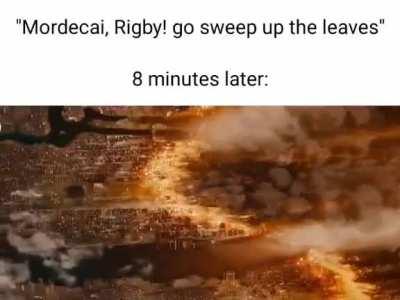 Most normal day in Regular Show