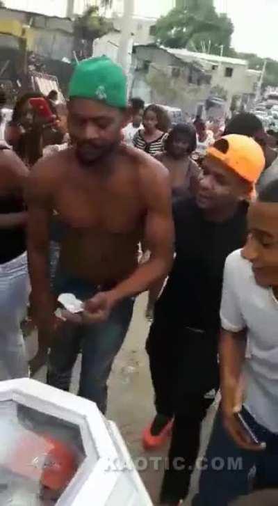 Doing rails on the homies casket