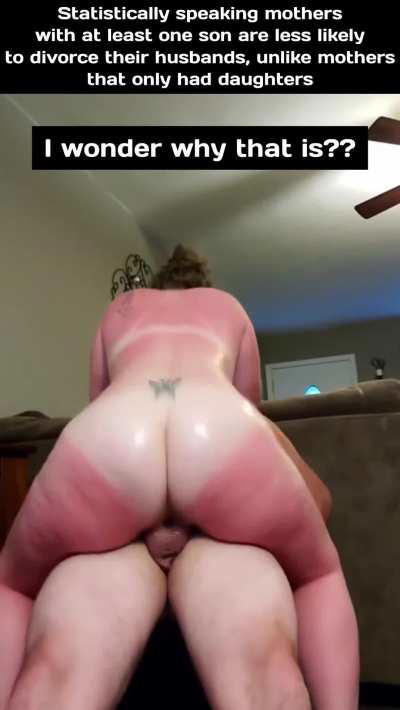 Sons save marriages!