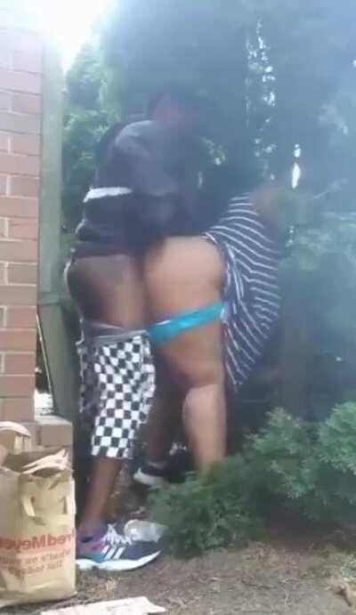 BBW And Her Bf In the woods