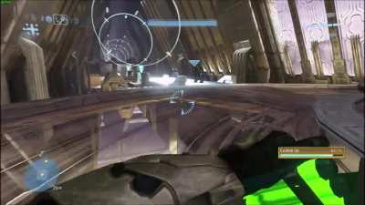 Faced with impossible odds, the Arbiter took the easy way out...