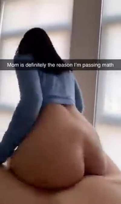 Mom is a very good teacher