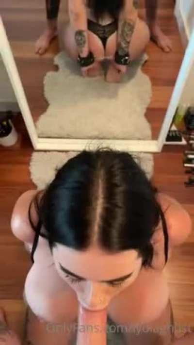 Handcuffed and Facefuck