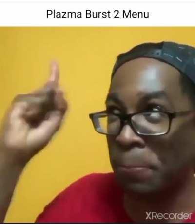 Plazma Burst 2 Menu