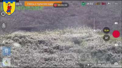 Ukrainian UAV Battalion of the 110th TDF Brigade Eliminates Several Russian soldiers with FPV Kamikaze Drones (Published on October 9, 2025)