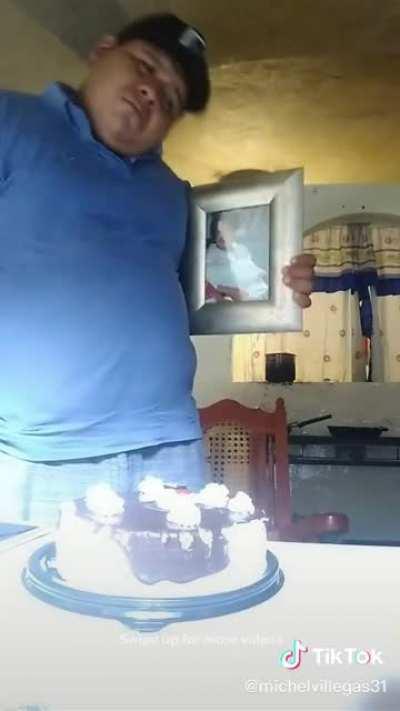 Using your dead mom for likes on tik tok