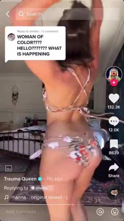 clearly a woman of colour