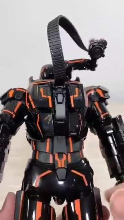 Neon Tech War Machine