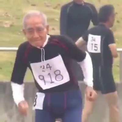 Race at age 102