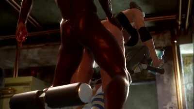 Claire Redfield's Training (Eddysfm)