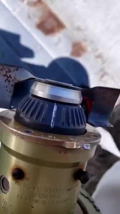 Fully red when armed