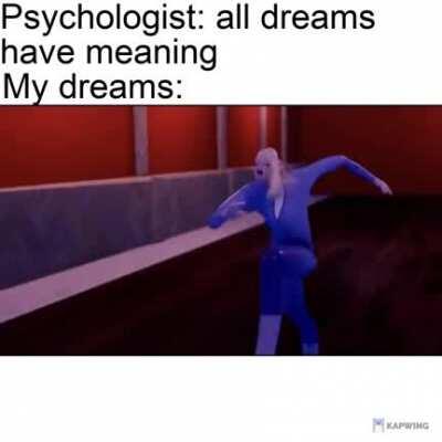 somebody once told me—