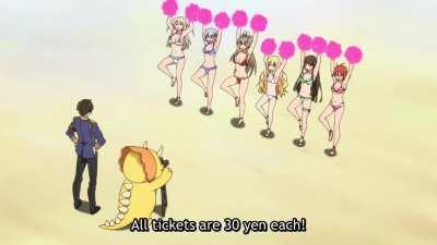 Selling tickets [ Amagi brilliant park ]