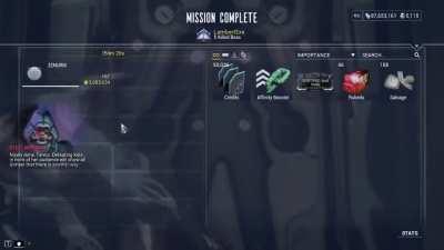 So I reached extraction as Sevagoth's Shadow (downed state) and I couldn't contain laughter