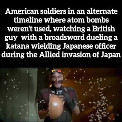 Jack Churchill would've enjoyed Operation Downfall