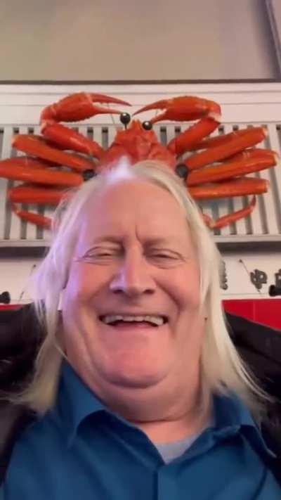 Super Mario voice actor Charles Martinet LOVES crabs 🦀